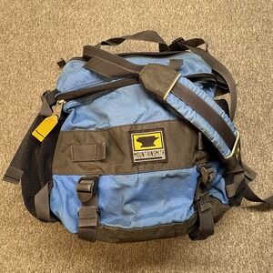 Vintage Mountainsmith Day Lumbar Pack Waist Hiking Bag Fanny Blue Hiking